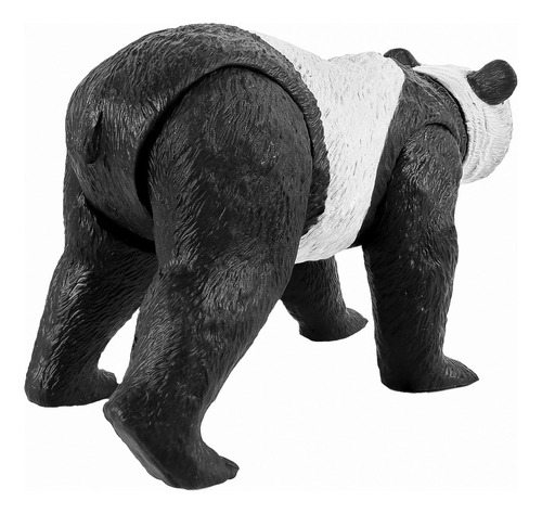 Boneco Urso Panda Em Vinil Forest Animals Silmar Brinquedos