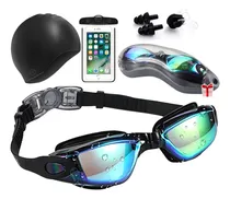 Comprar Gafas Natación Con Caja, Antivaho Goggles+clip Nariz+tapones