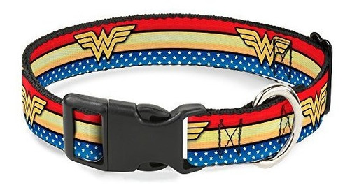 Collar De Plástico De Hebilla Down - Wonder Woman Yjbka