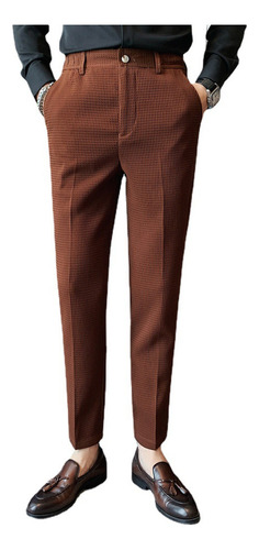 Pantalon De Vestir Para Hombre Casual Vintage Formal