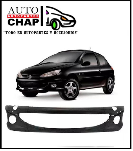 Paragolpe Delantero Peugeot 206 2004 Al 2012 Oferta!!!