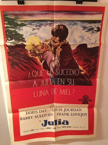 Afiche De Cine Original -  Julia