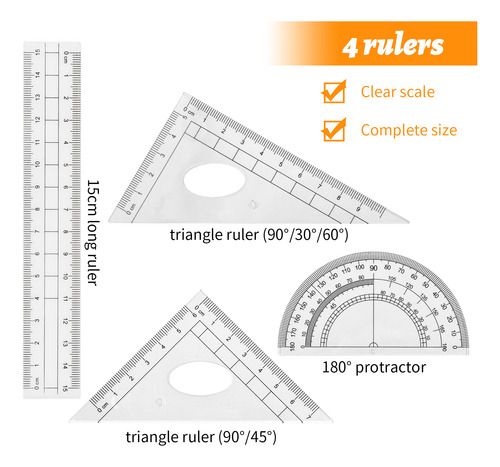 Set De 10 Piezas Para La Geometría