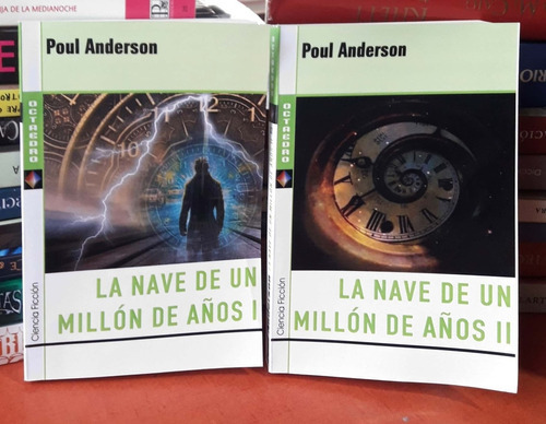 Lote X2 La Nave De Millon De Años Anderson Octaedro Nuevo 