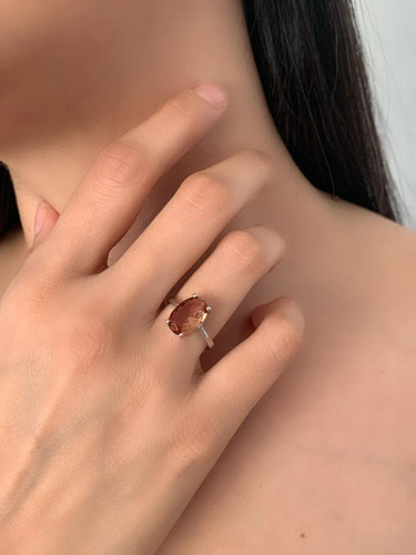 Anillo De Plata925 Piedra Zultanite Ovalo Ch Estambul Joya