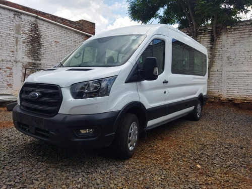Ford Transit 2.2 Pasajeros Larga Techo Alto Custom Mt
