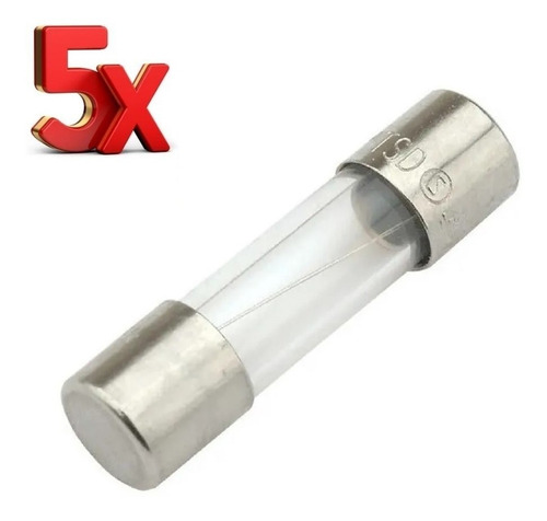 Imagen 1 de 3 de 5x Repuesto Fusible Ozonizador 250ma 250v
