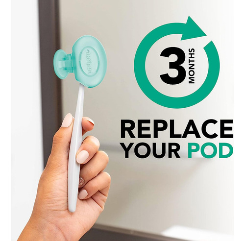 SteriPod Protector De Cepillo De Dientes Con Clip Con Aceite