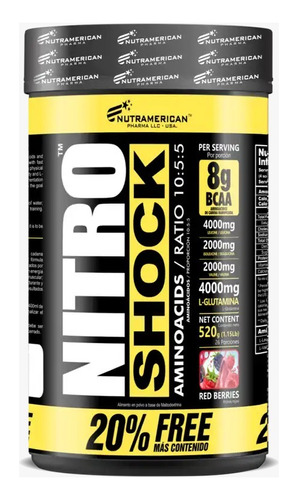 Nitro Shock Megaplex Aminoacidos Nutramerican