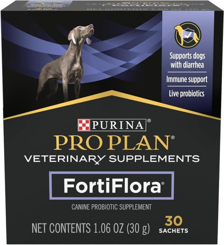 Probióticos Para Perros Fortiflora Caja 30 Sobres