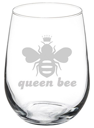 Copa Vino Queen Bee 17 Oz Tallo