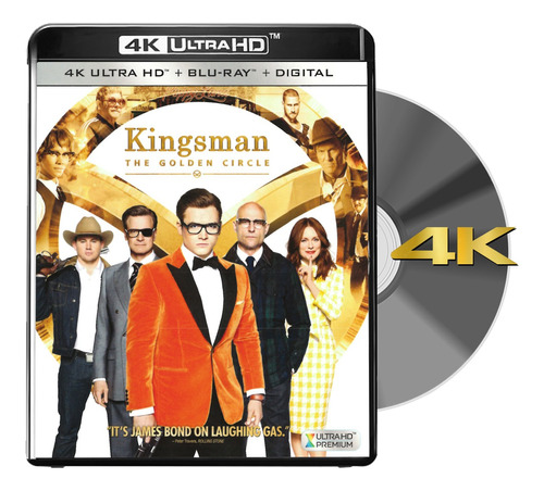 Blu Ray 4k Kingsman 2 The Golden Circle