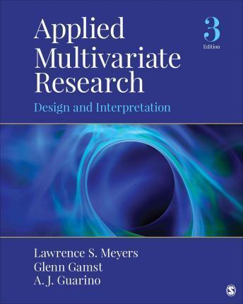 Applied Multivariate Research