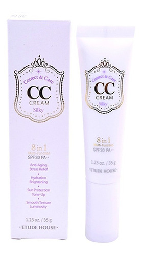 Etude House Crema Correctora Silk Hidratación Blanqueamiento