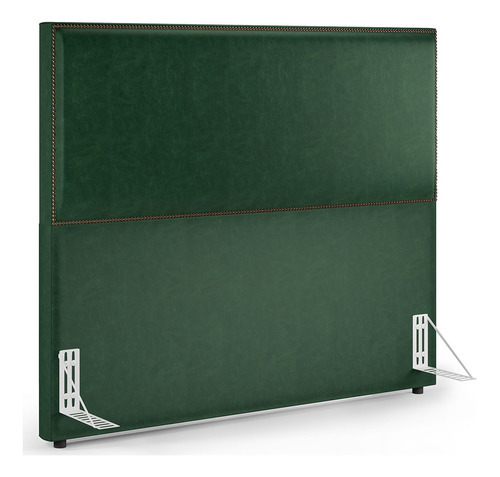 Cabeceira Cama Box Casal 160 Cm Vicenza Facto Verde Musgo Cor Verde-musgo