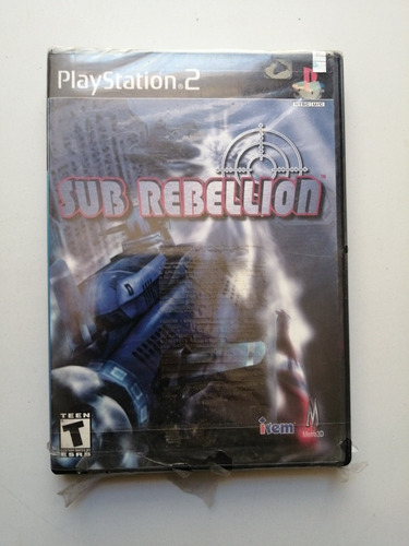 Sub Rebellion Juegazo Nuevo Ps2 Celofán Gastado 