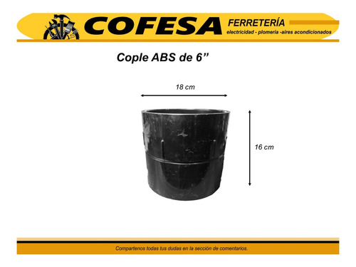 Cople Abs De 6''