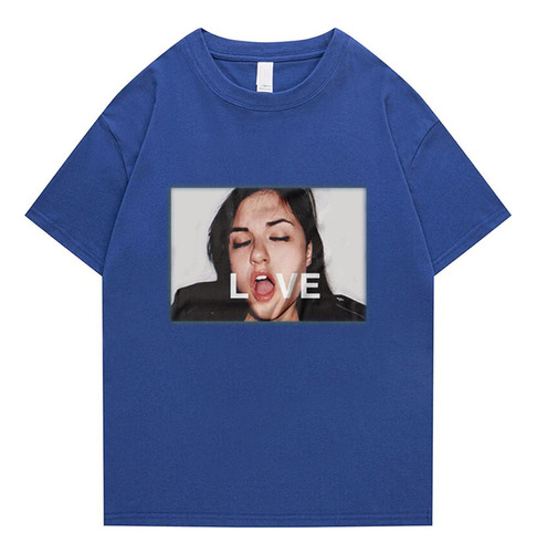 Camiseta De Manga Corta Estampada Sasha Grey Love