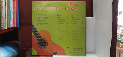 Lp - Acetato - María Cristina - 20 Boleros Colombianos