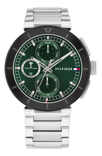 Reloj Tommy Hilfiger De Acero Inoxidable Resistente Al Agua