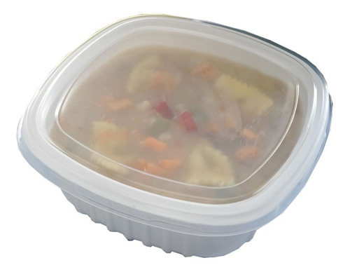 Marmita Pote 400ml Caldo Sopa Freezer Microondas G308 100uni