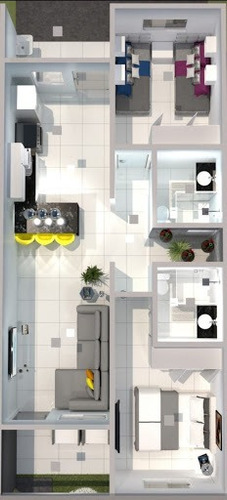 Imagem 29 de 29 de Casa Em Jardim Petrópolis, Gravatá/pe De 63m² 2 Quartos À Venda Por R$ 189.000,00 - Ca1074639