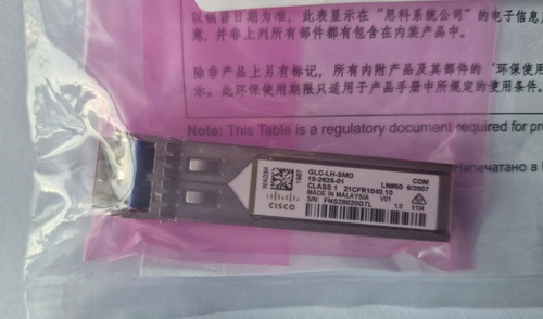 Cisco Glc-lh-smd= Módulo Transceptor 1000base-lx/lh Sfp