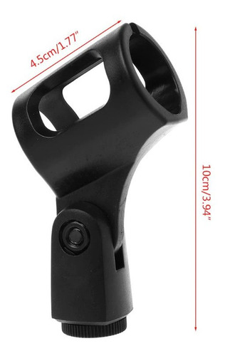 Soporte Pinza Universal Para Microfono Audio_3/8 Y 5/8 Rosca