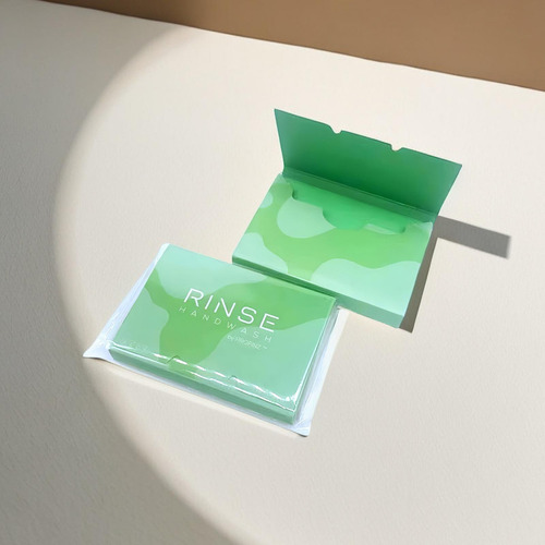 6 X 50 Hojas De Jabón Portátiles Desechables Para Verde