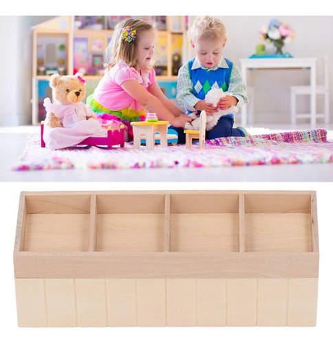 Estantería De Madera En Miniatura Para Frutas, Soporte Para