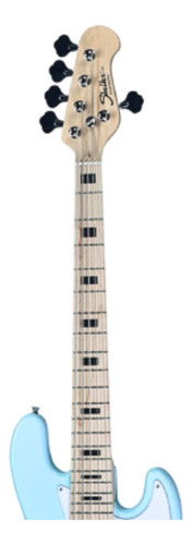 Baixo 5 Cordas Shelter Jazz Bass Shjb755 Pro Cor Shjb755pro-sbl