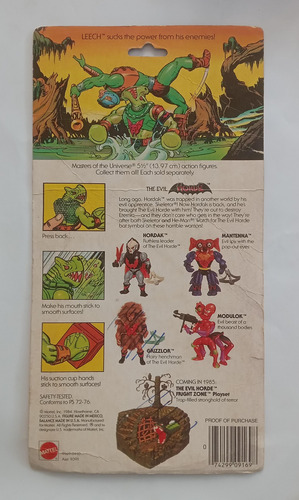 Leech 1984 Masters Of The Universe Mattel (Usado)