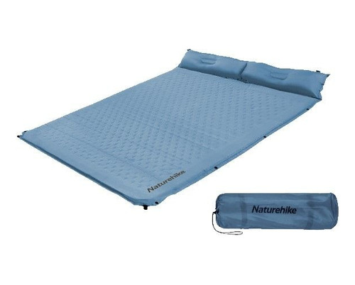 Colchoneta Autoinflable Doble Con Almohada Naturehike 