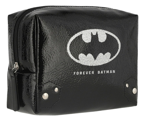 Cosmetiquera Para Mujer Batman W Capsule Negro Acsimcoe41cw Diseño De La Tela Gráfico