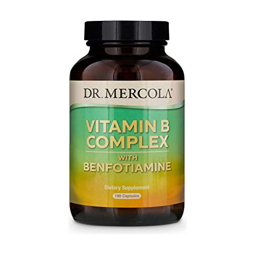 Dr. Mercola Vitamina B Complejo Con Benfotiamine Xdq6c