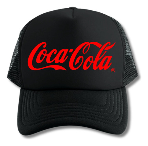 Gorra Trucker Coca-cola Series Black 