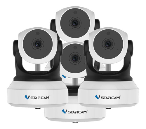 Kit X4 Camaras Seguridad Ip Vstarcam Wifi Casa Inalambrica C