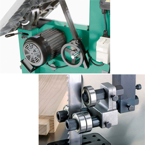 Imagen 6 de 8 de Sierra Industrial Grizzly De Cinta Industrial 24 5hp Bagc