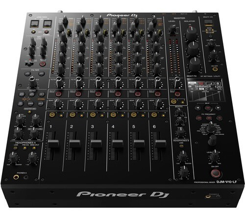 Imagen 2 de 5 de Pioneer Djm V10 Lf Mixer Para Dj De 6 Canales Garantia