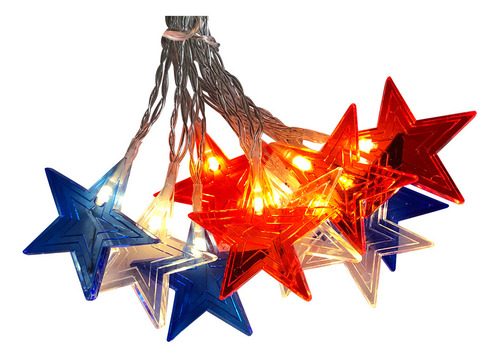 Cadena De Luces Led En Forma De Estrella En Forma De Z Para