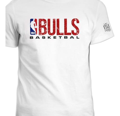 Camiseta Chicago Bulls Nba Basquet Basket Hombre Ink