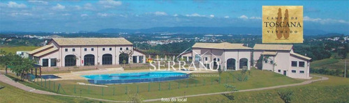 Terreno À Venda, 800 M² Por R$ 900.000,00 - Condomínio Campo De Toscana - Vinhedo/sp - Te0424