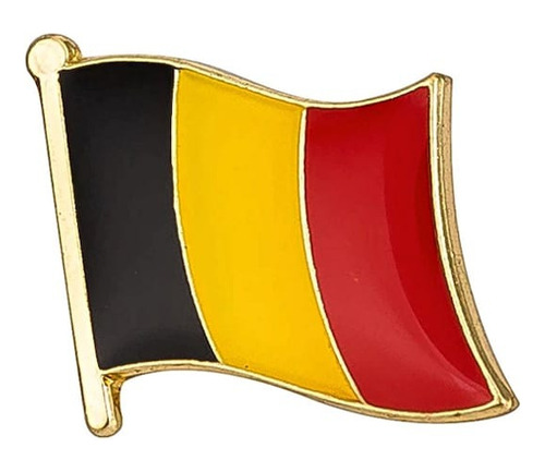 Pin Metalico Broche Bandera Belgica Pasaporte Viaje Pais