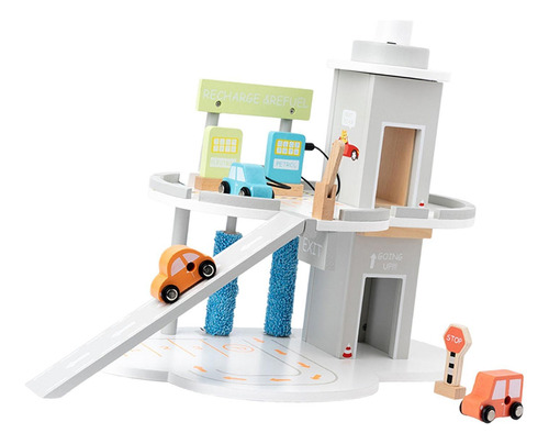 Juego De Juguetes De Estacionamiento De Coches, Juegos De