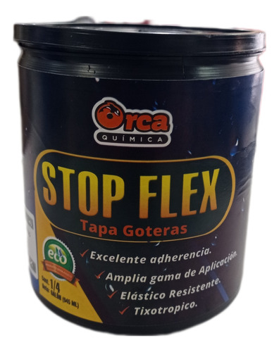 Tapa Goteras Stop Flex Orca 1/4 Galon