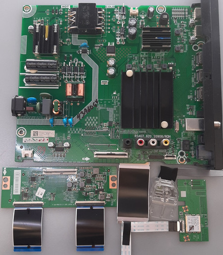 Main + T Con Hisense 43a60gv Rsag7.820.10908 (Usado)