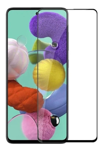  Vidrio Templado Full Cover Samsung A71 K-ubo