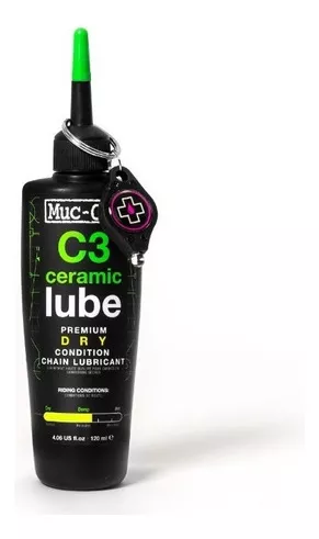 Lubricante De Cadena Bicicleta Muc-off C3 Seco 120ml - Mtb