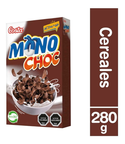 Cereal Mono Choc Costa Hojuelas De Chocolate 280 G