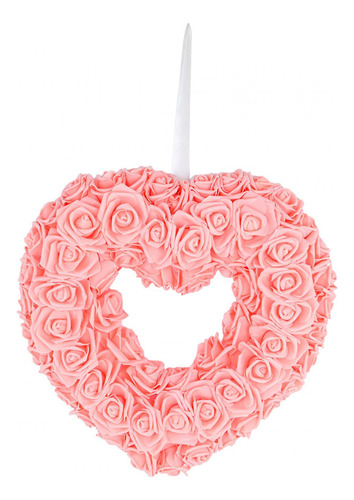Decoración De Valentín Corona De Rosas Estilo B